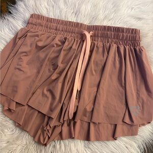 Women's Mauve Athletic Shorts